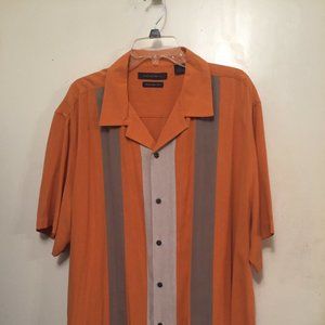 A[X]IST MENS SILK SHORT SLEEVE SHIRT